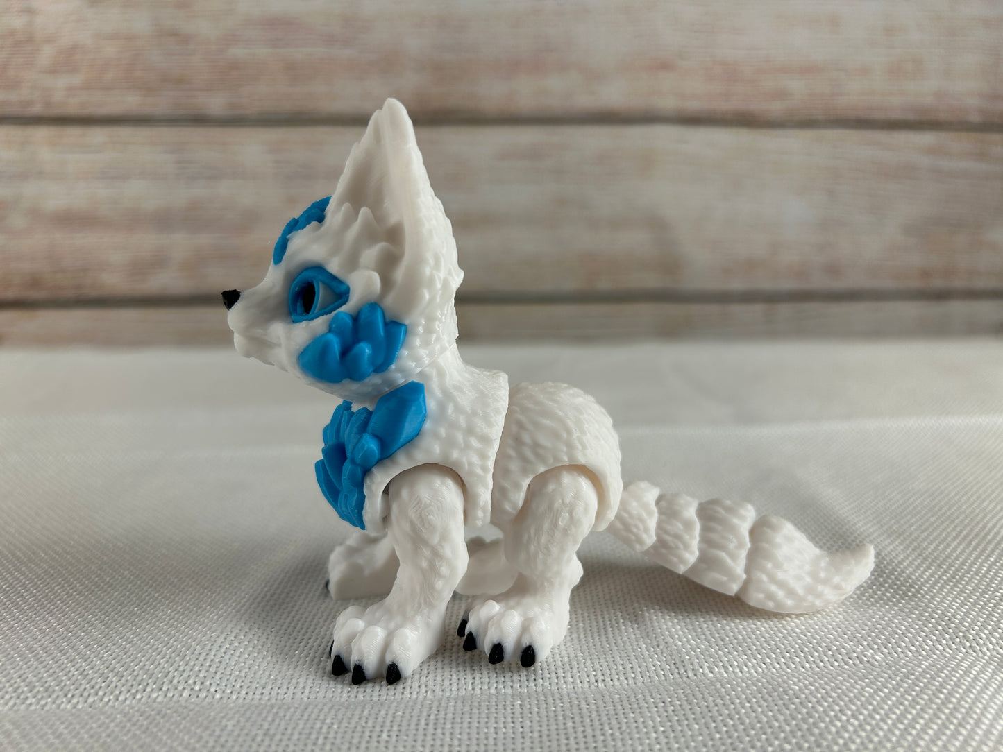 Frostfuchs - Funkelfüchse - Schneekatze - süsse Schreibtischdeko - verzaubernde Wohndekoration