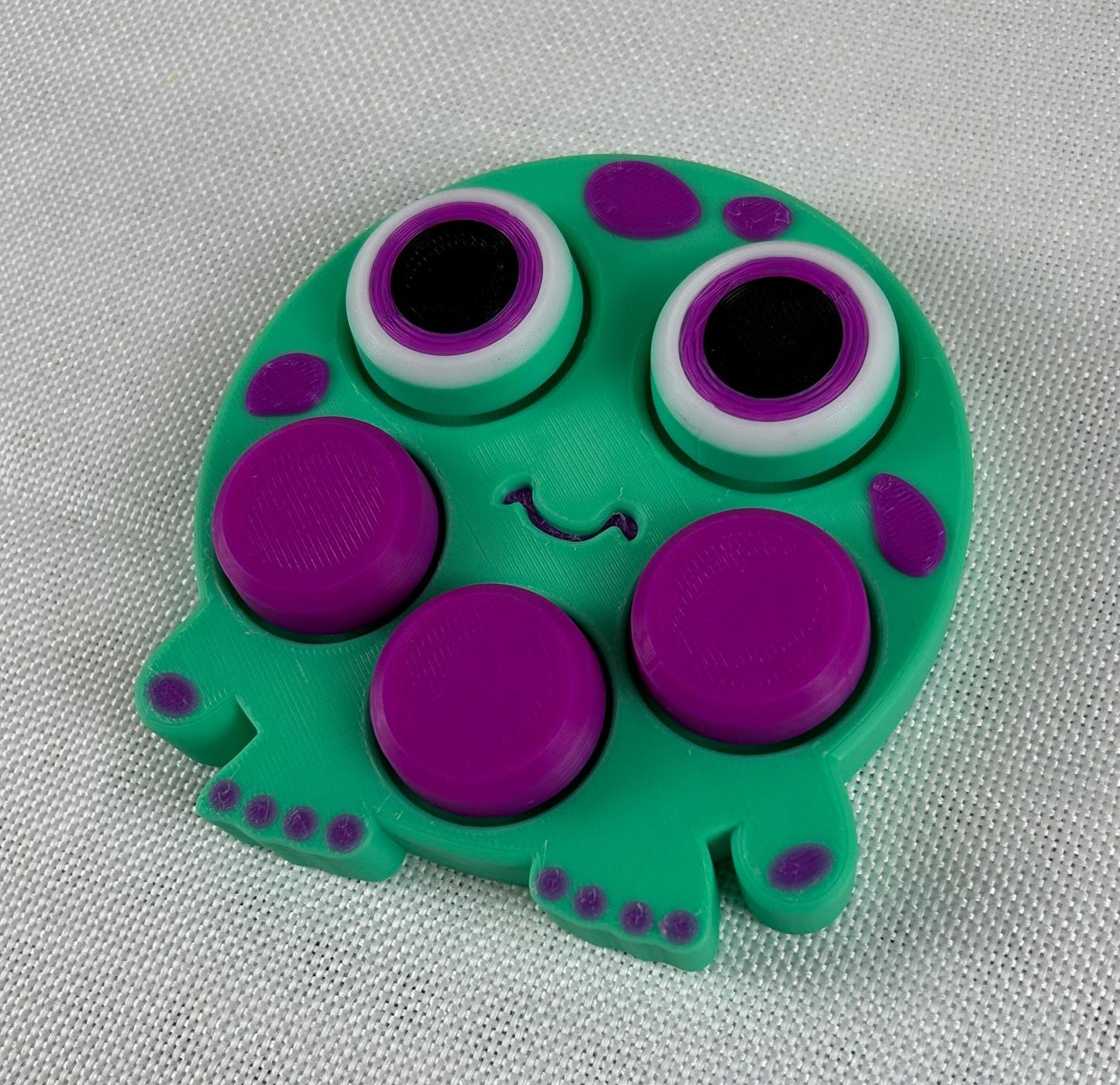 Monsterclicker Stressabbau Spielzeug, farbenfroher Fidget Clicker für Büro und Alltag, leise & laut, ideales Geschenk bei Nervosität