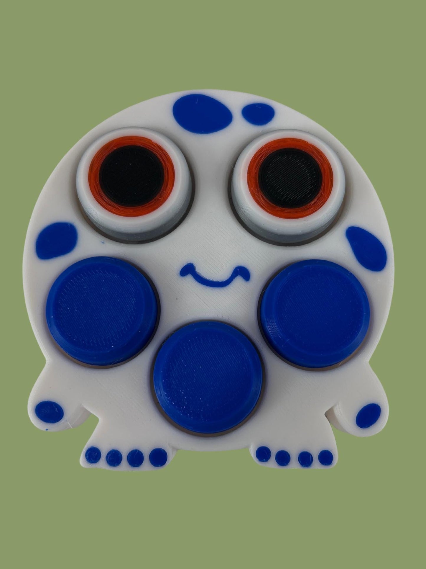 Monsterclicker Stressabbau Spielzeug, farbenfroher Fidget Clicker für Büro und Alltag, leise & laut, ideales Geschenk bei Nervosität